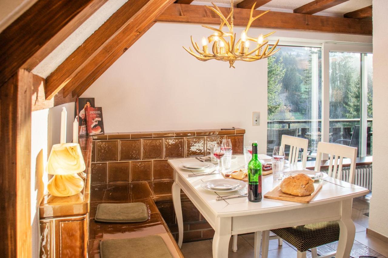 Blackncozy - Grosszuegiges Designappartement Mit Boxspringbetten Und Heimkino Feldberg  Kültér fotó